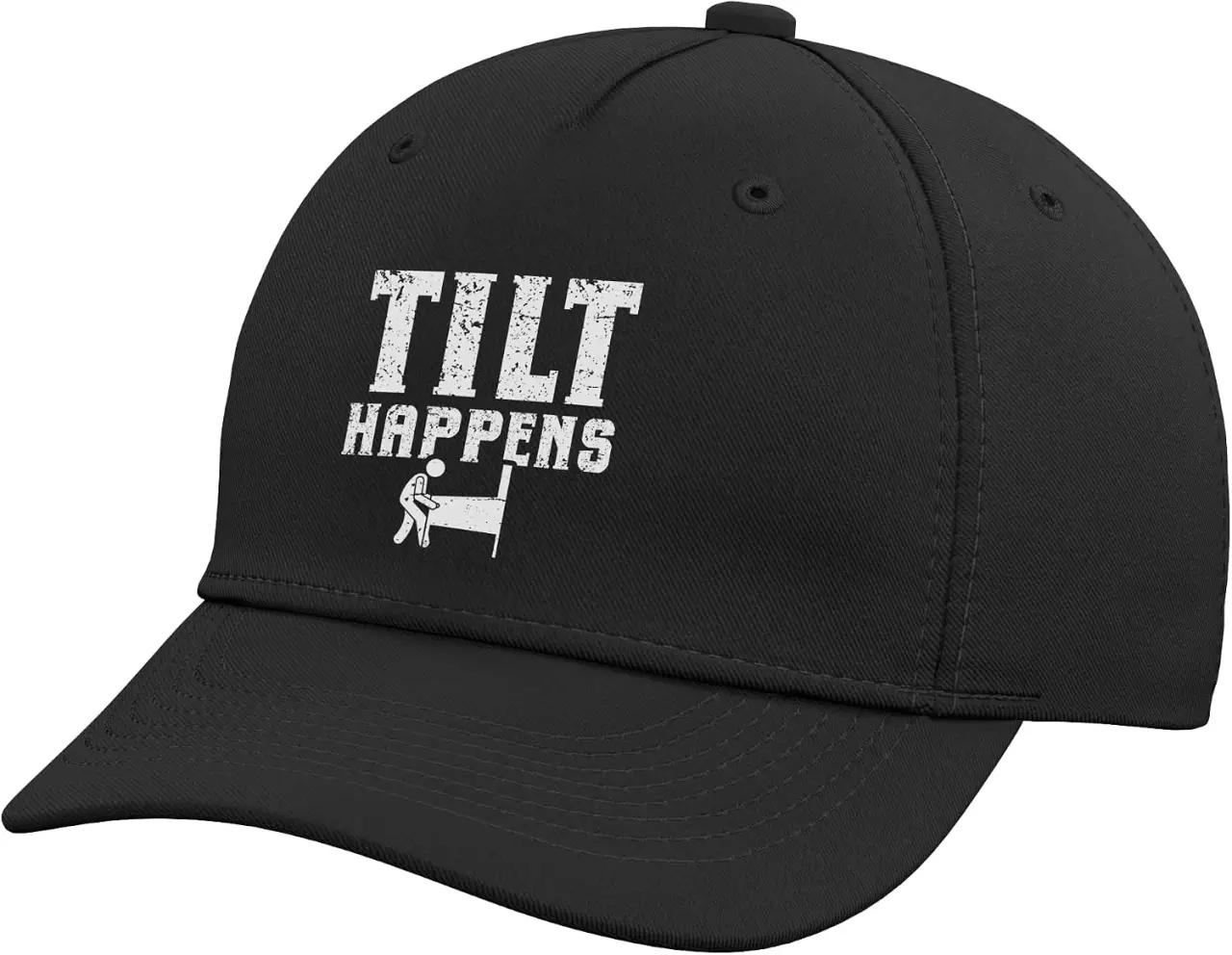 Tilt Happens - Pinball Adjustable Baseball Hat