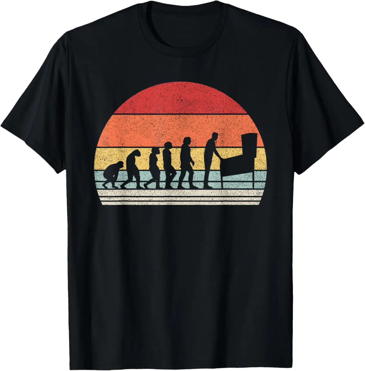 Vintage Retro Pinball Evolution T-Shirt