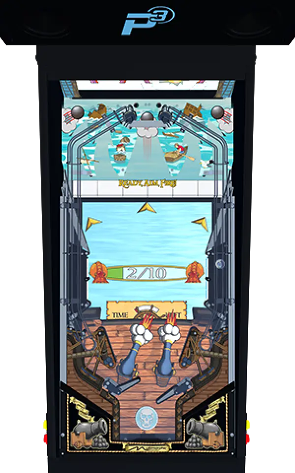 Cannon Lagoon official cabinet or playfield detail 3