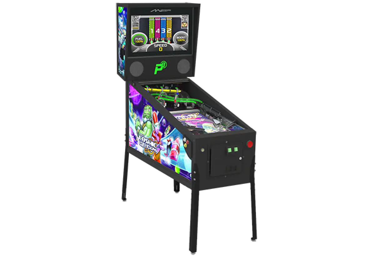 Cosmic Cart Racing official cabinet or playfield detail 3