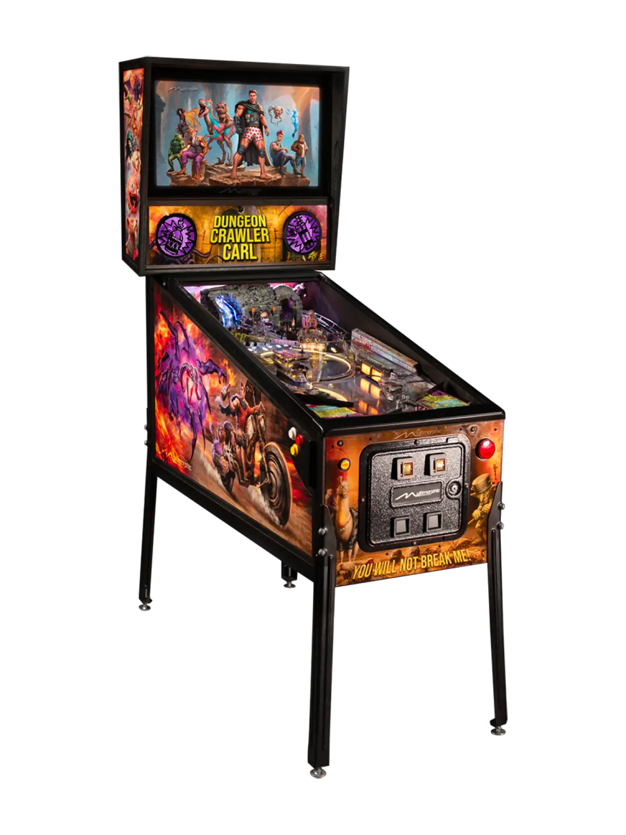 Dungeon Crawler Carl official cabinet or playfield detail 2