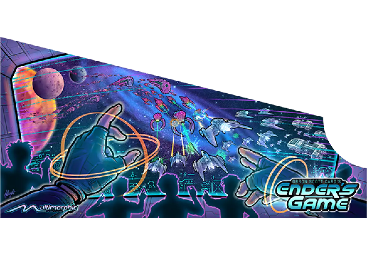 Ender's Game official cabinet or playfield detail 1