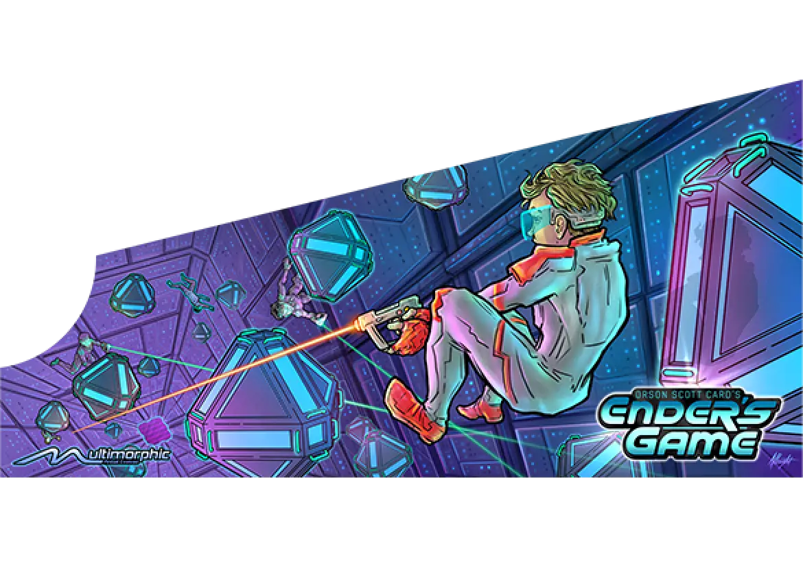 Ender's Game official cabinet or playfield detail 2
