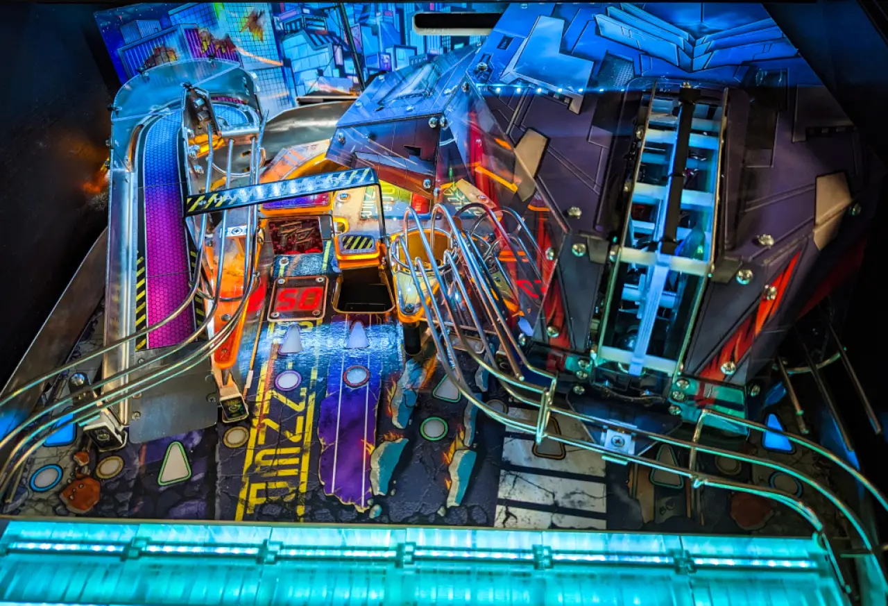 Final Resistance official cabinet or playfield detail 2