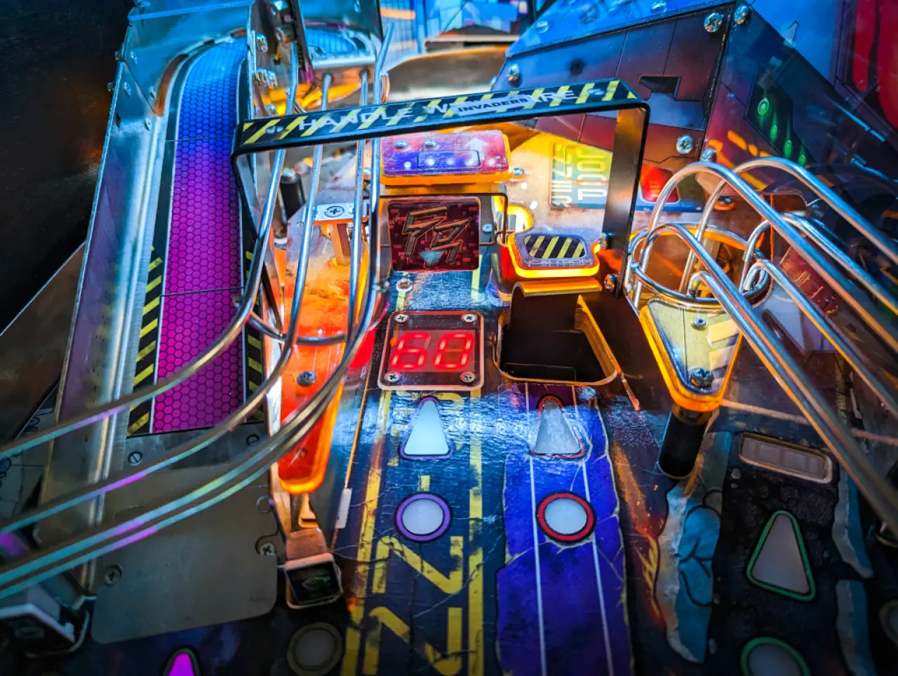 Final Resistance official cabinet or playfield detail 4