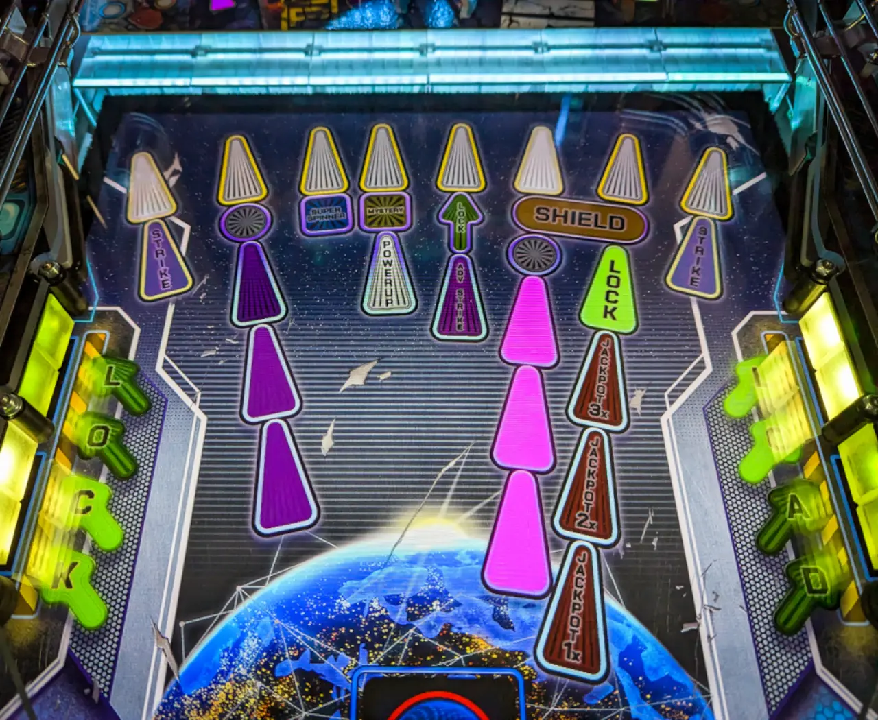 Final Resistance official cabinet or playfield detail 5