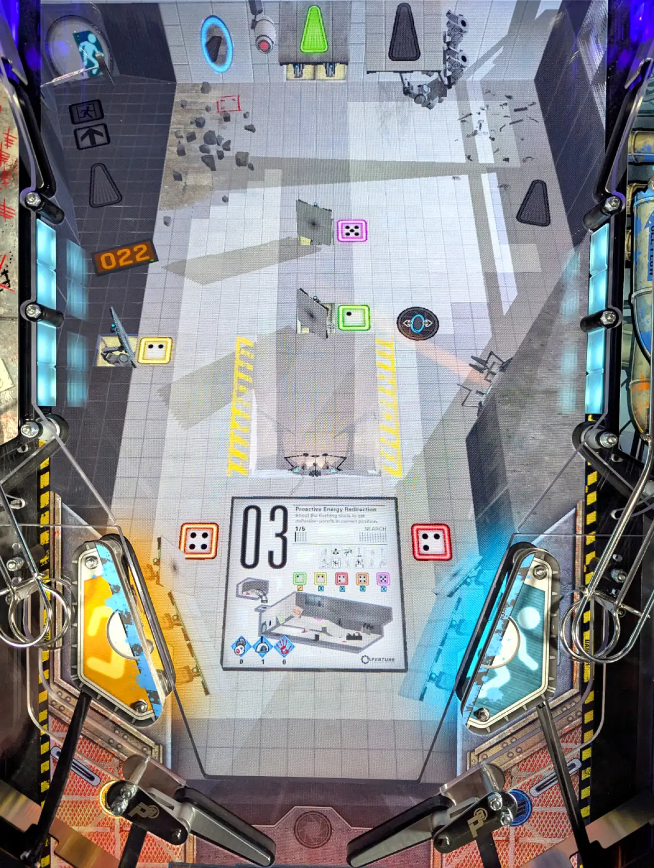 Portal official cabinet or playfield detail 7