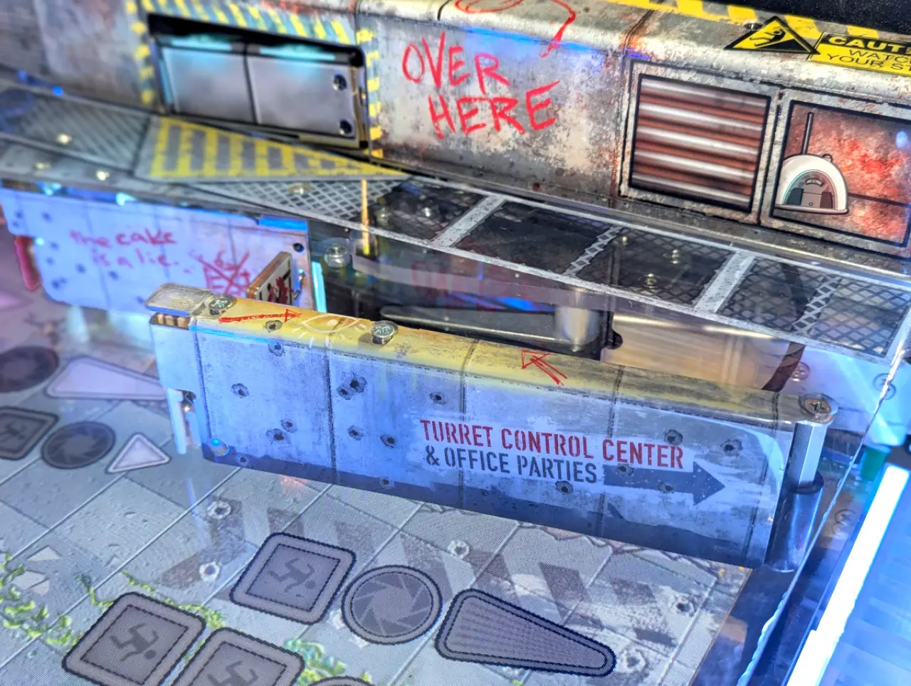 Portal official cabinet or playfield detail 8