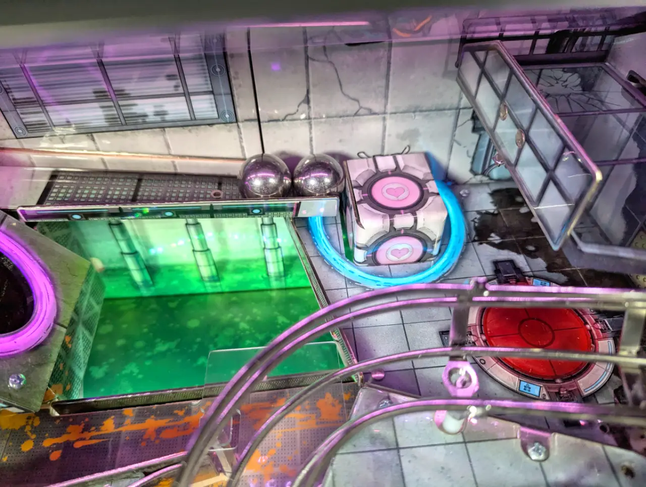 Portal official cabinet or playfield detail 4