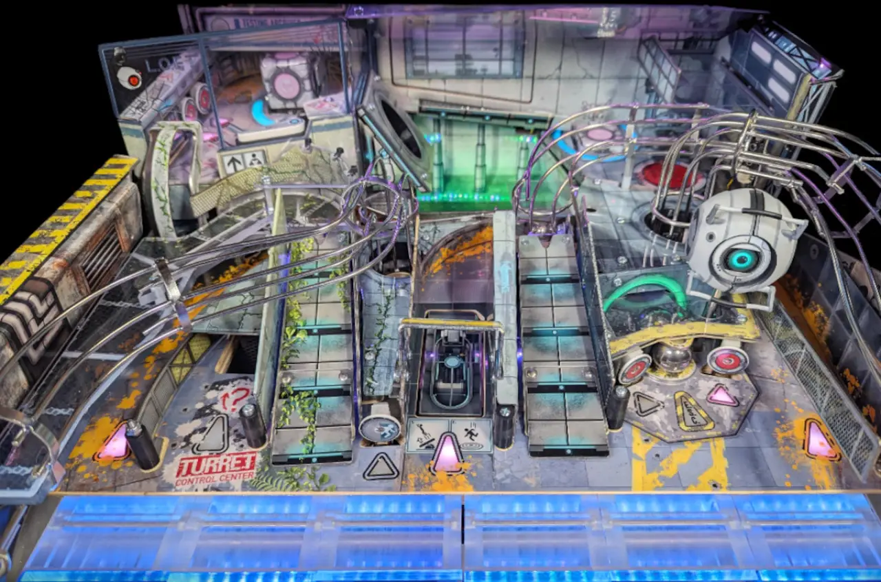 Portal official cabinet or playfield detail 2