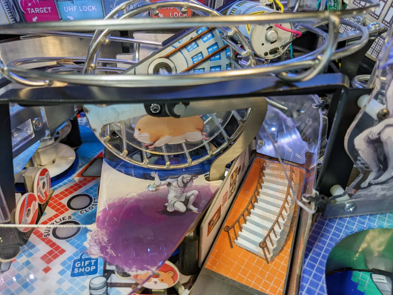 Weird Al's Museum of Natural Hilarity official cabinet or playfield detail 3