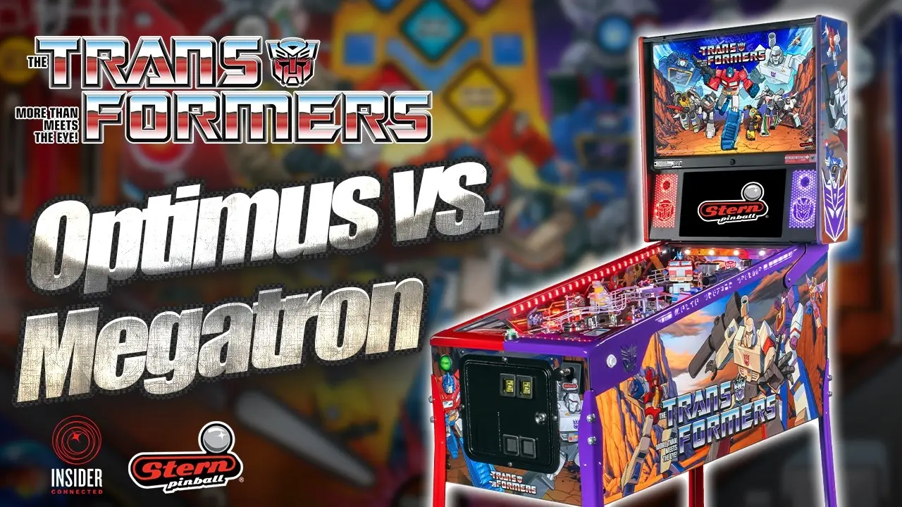 Optimus vs. Megatron Split Flipper Mode Gameplay | Transformers: More Than Meets the Eye Pinball video thumbnail