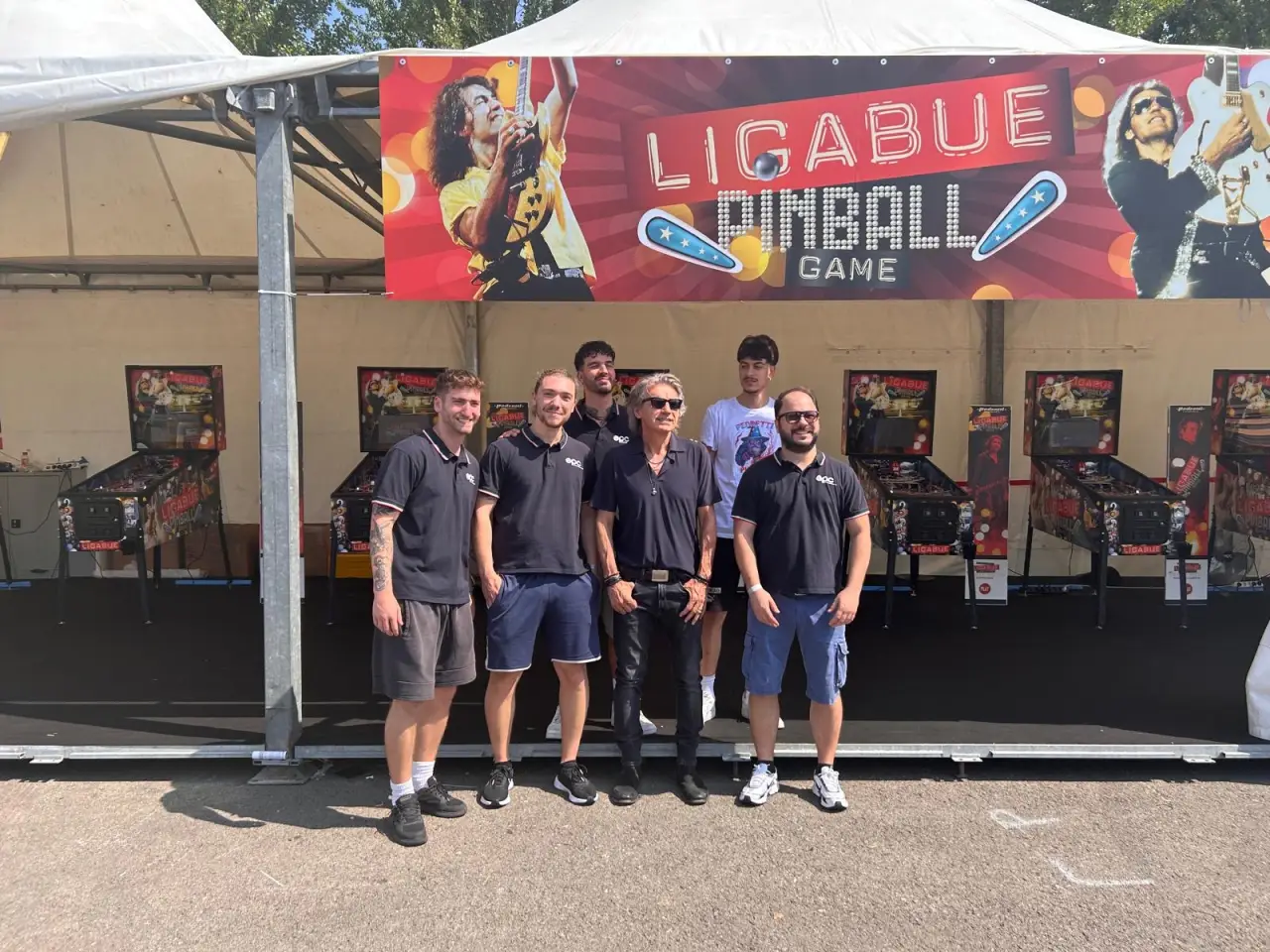 Ligabue Pinball official cabinet or playfield detail 5