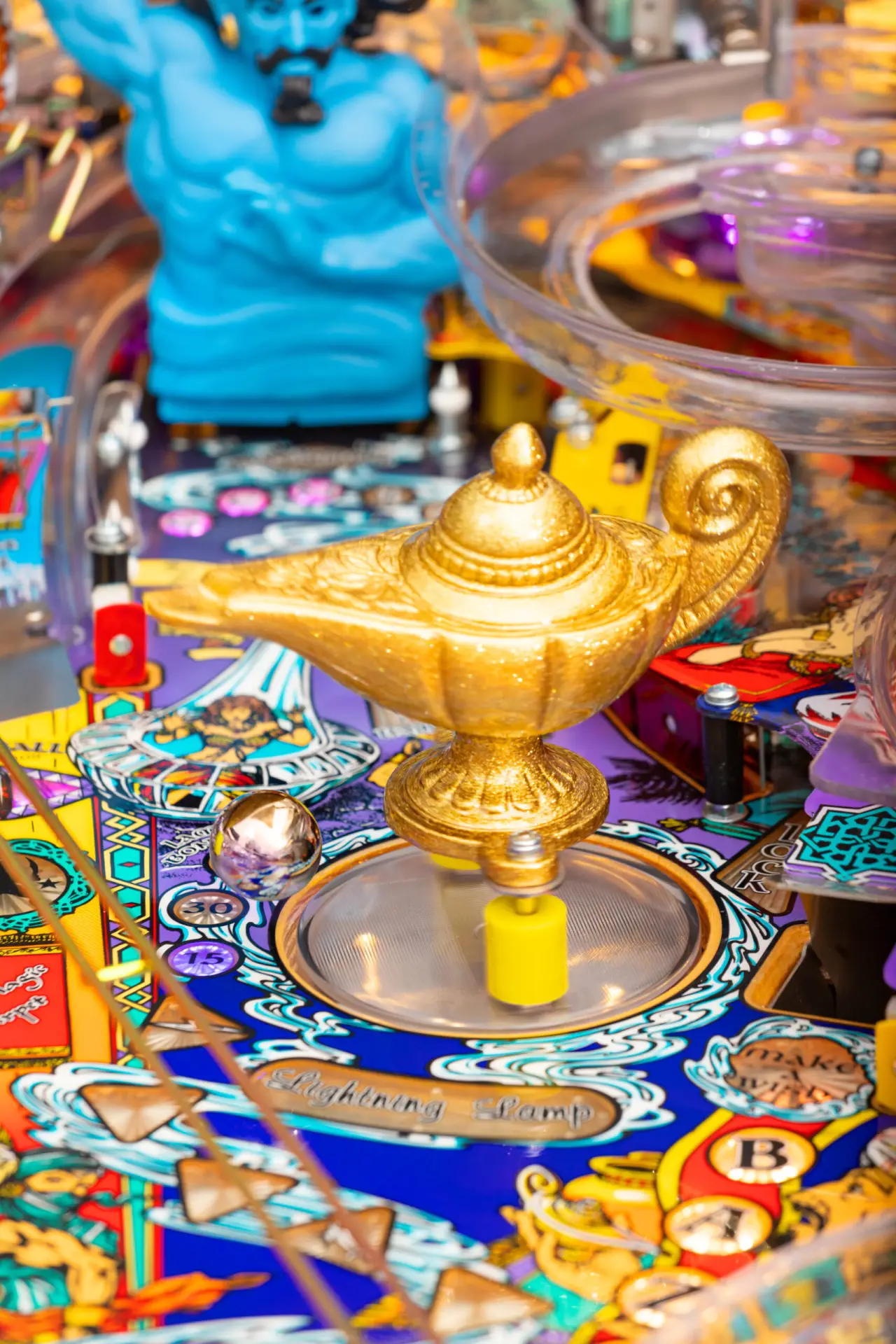 Tales of the Arabian Nights Remake official cabinet or playfield detail 6