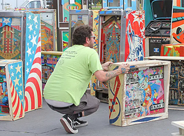 Pin-A-Go-Go swap meet