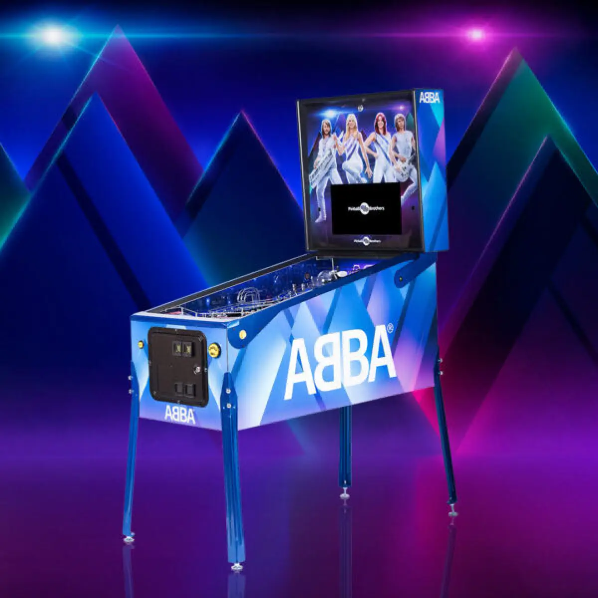 ABBA Pinball official cabinet or playfield detail 5