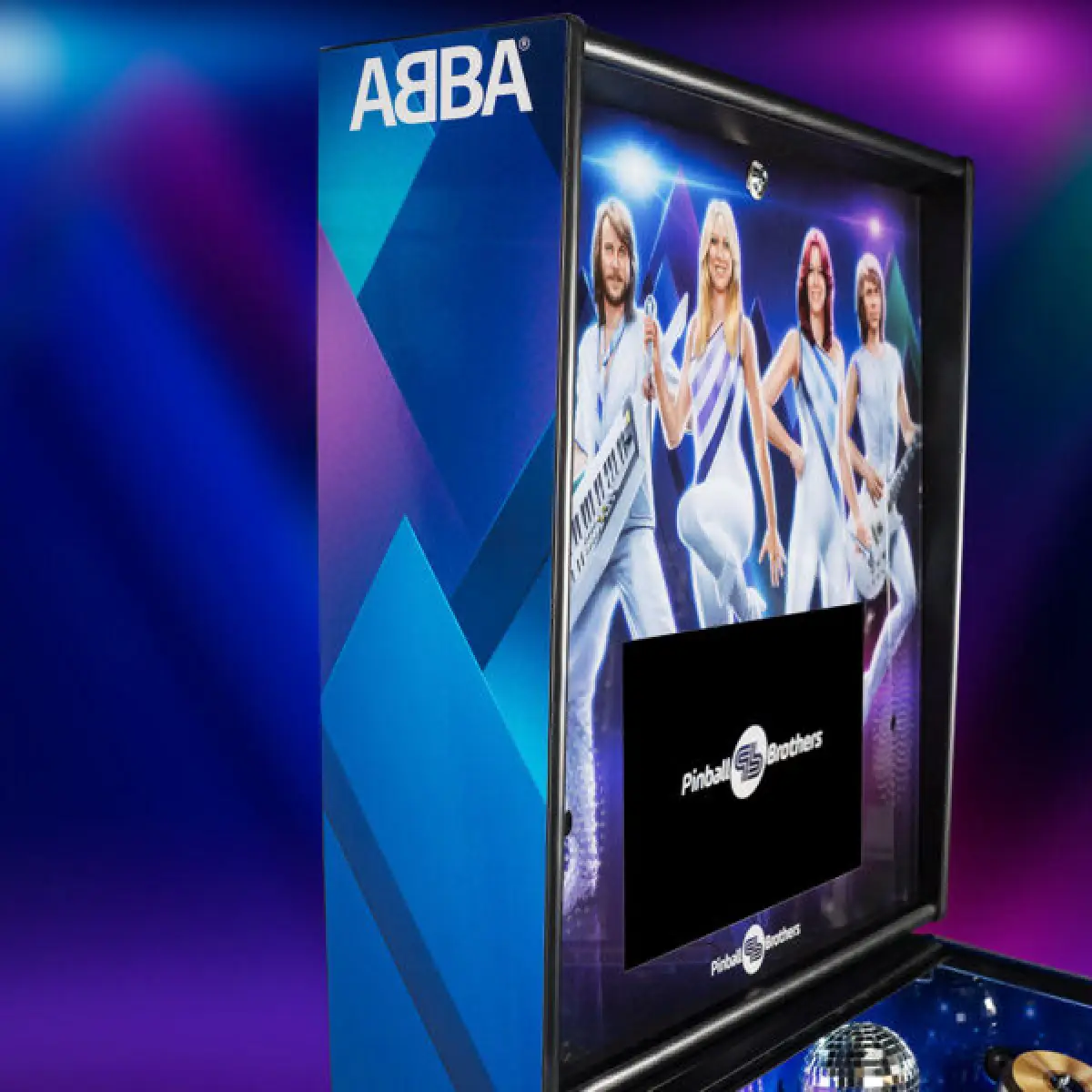 ABBA Pinball official cabinet or playfield detail 6