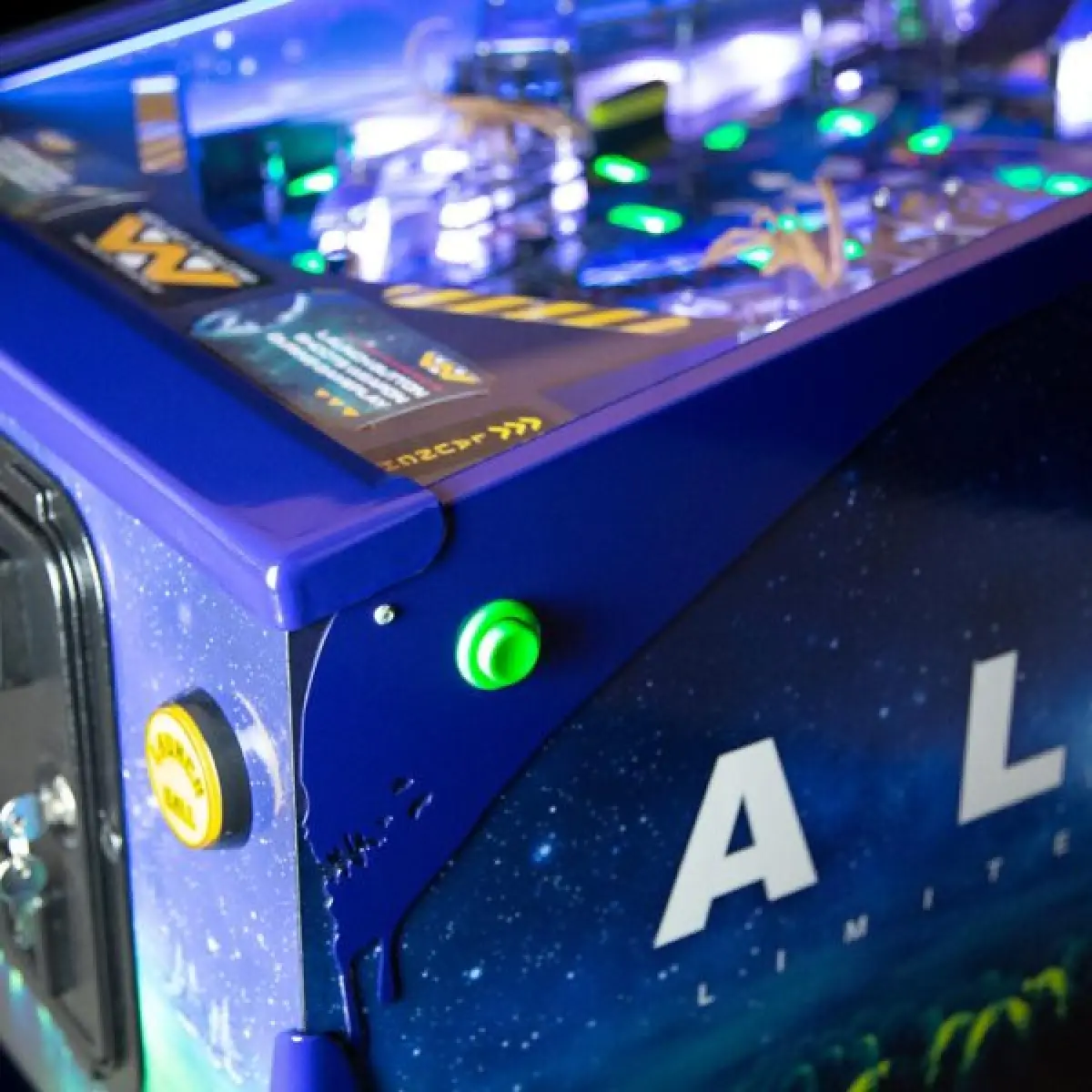 Alien Pinball official cabinet or playfield detail 6