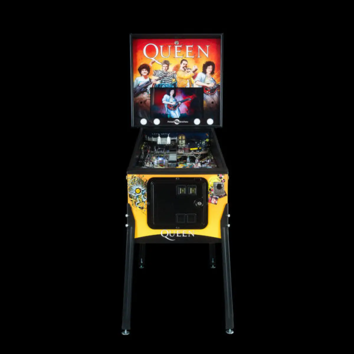 Queen Pinball official cabinet or playfield detail 2