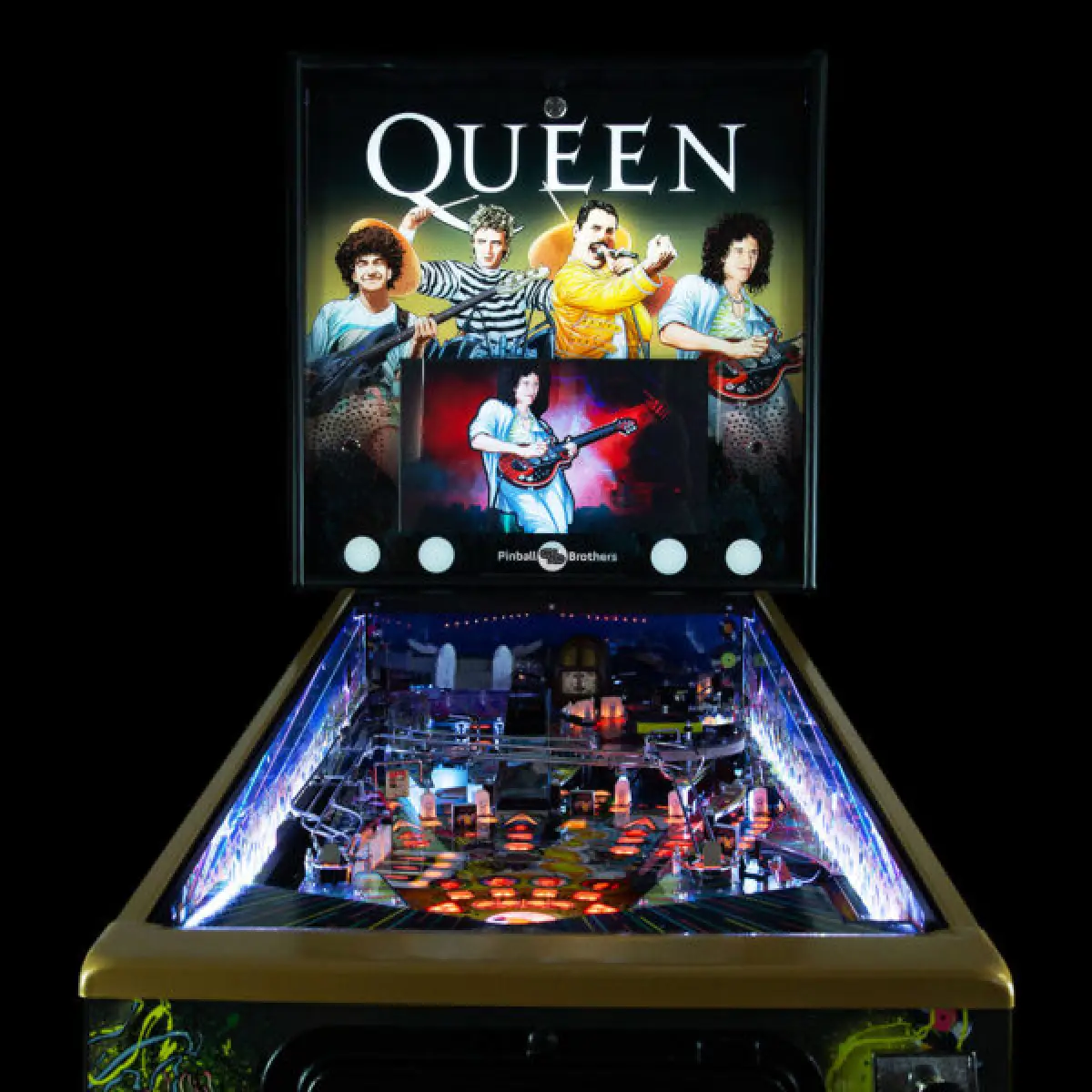Queen Pinball official cabinet or playfield detail 6