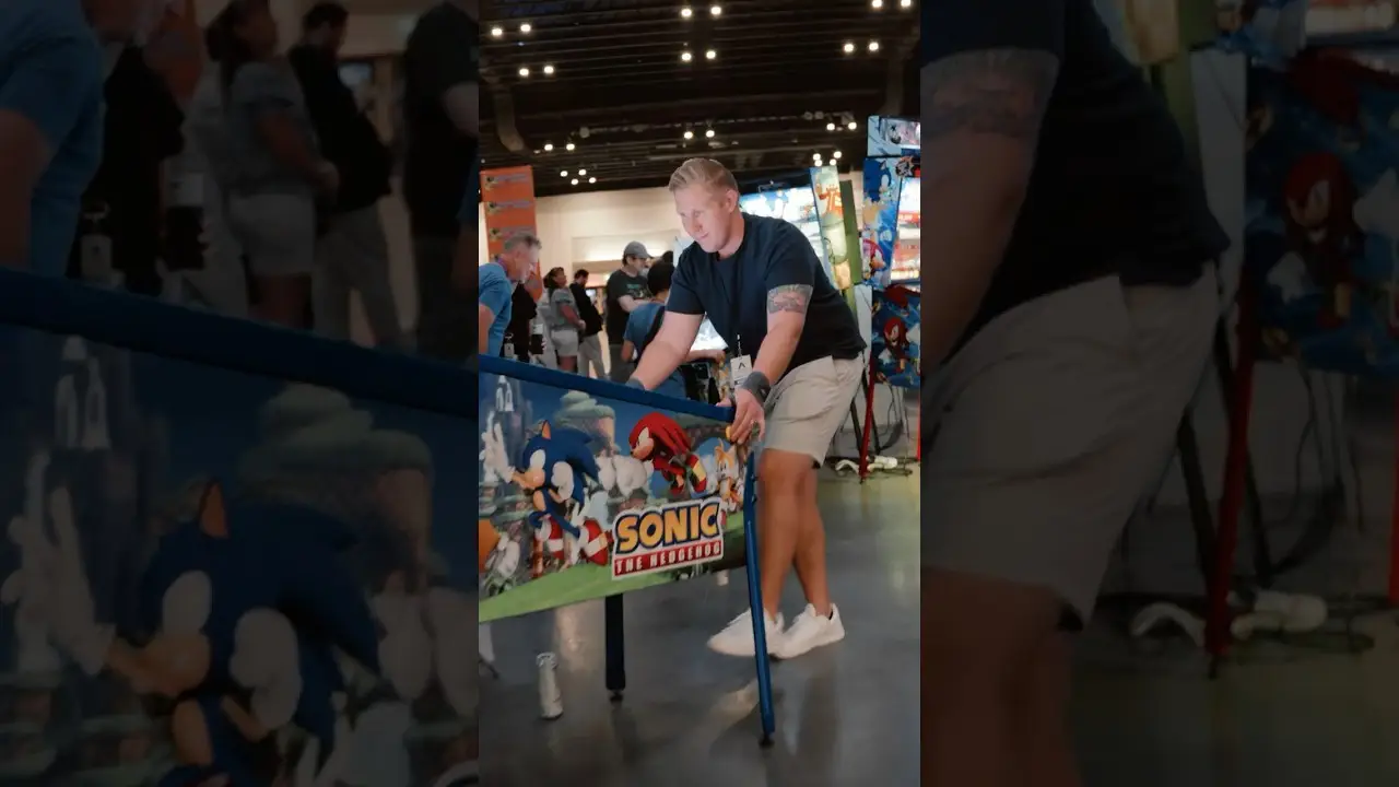 Ready to Run? Sonic Pinball at SFGE 2026 🕹️ video thumbnail