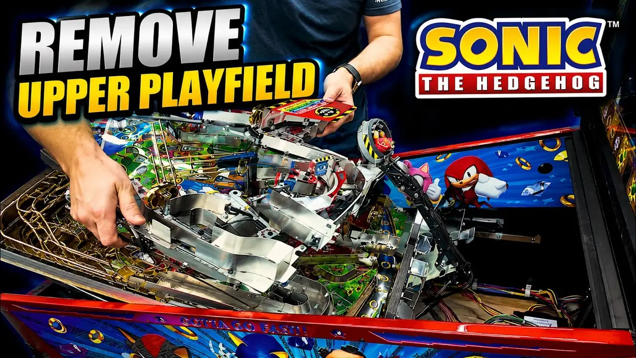 Removing the Sonic Pinball Upper Playfield video thumbnail