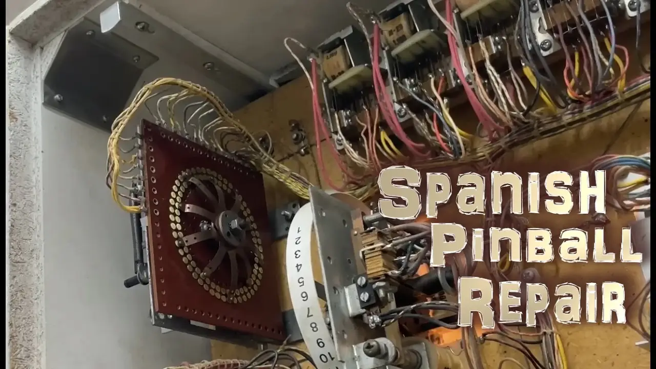 Repairing ALL The Stepper Units In A Spanish Sonic Mars Trek Pinball Machine! video thumbnail