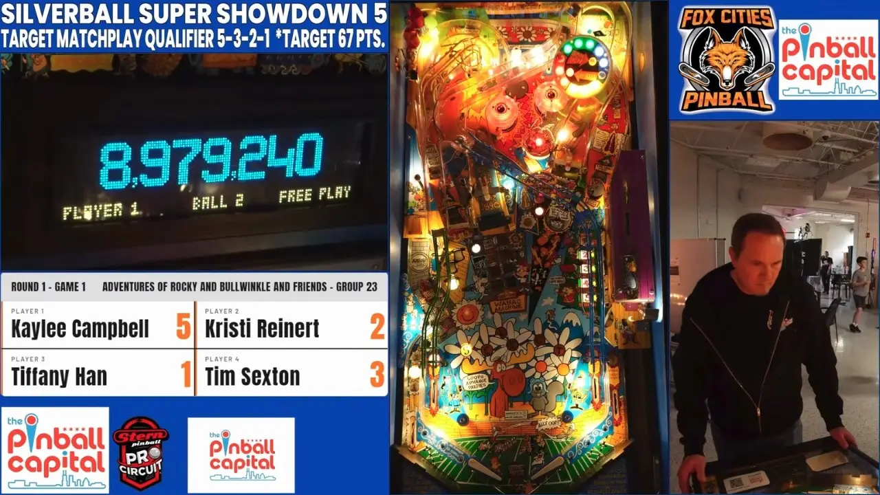 SILVERBALL SUPER SHOWDOWN PINBALL TOURNAMENT |QUALIFYING ROUNDS 1-8 video thumbnail