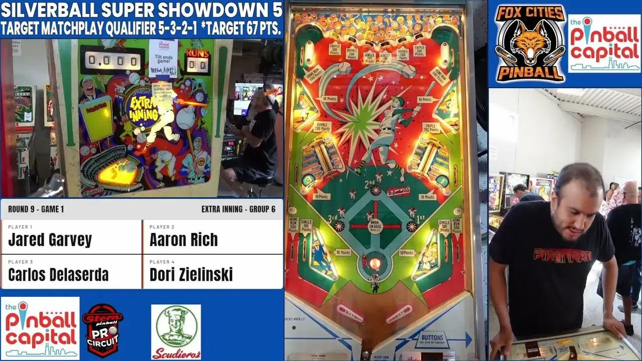 SILVERBALL SUPER SHOWDOWN PINBALL TOURNAMENT |QUALIFYING ROUNDS 9-13 video thumbnail