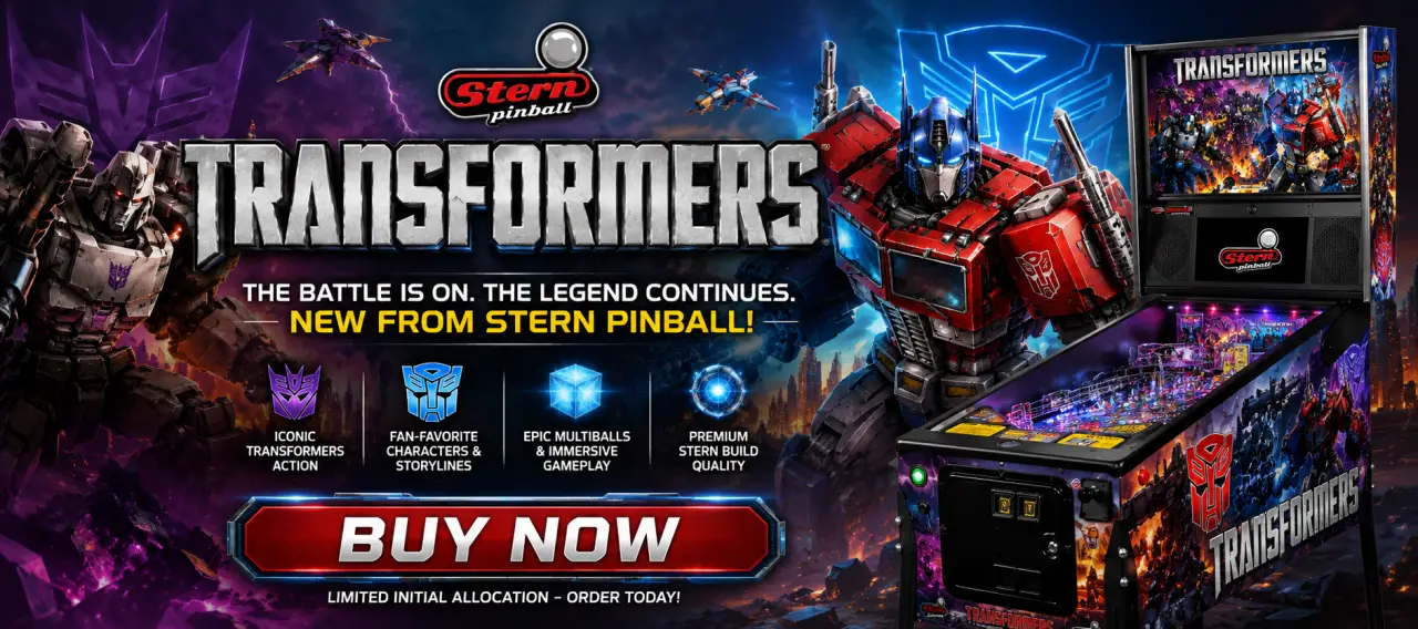 Transformers: More Than Meets the Eye Pinball Machine