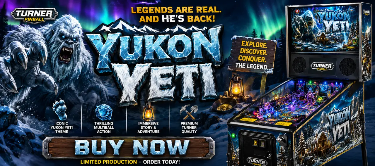 Yukon Yeti pinball machine