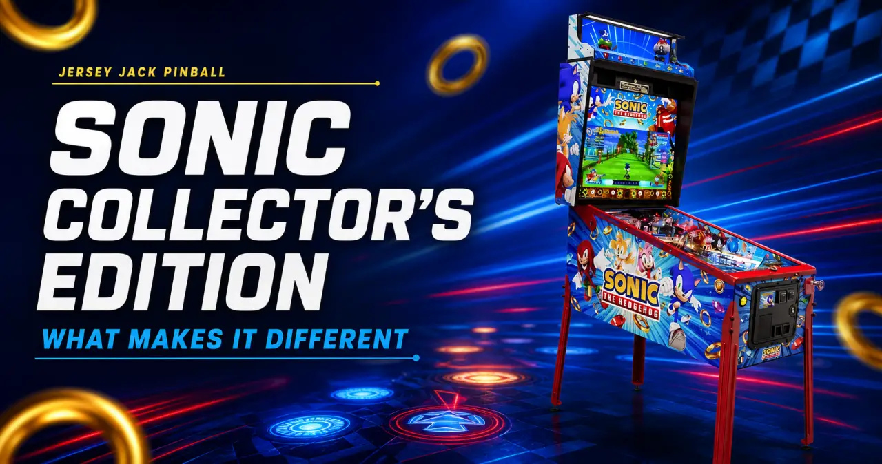 Sonic the Hedgehog Collector's Edition Pinball Machine