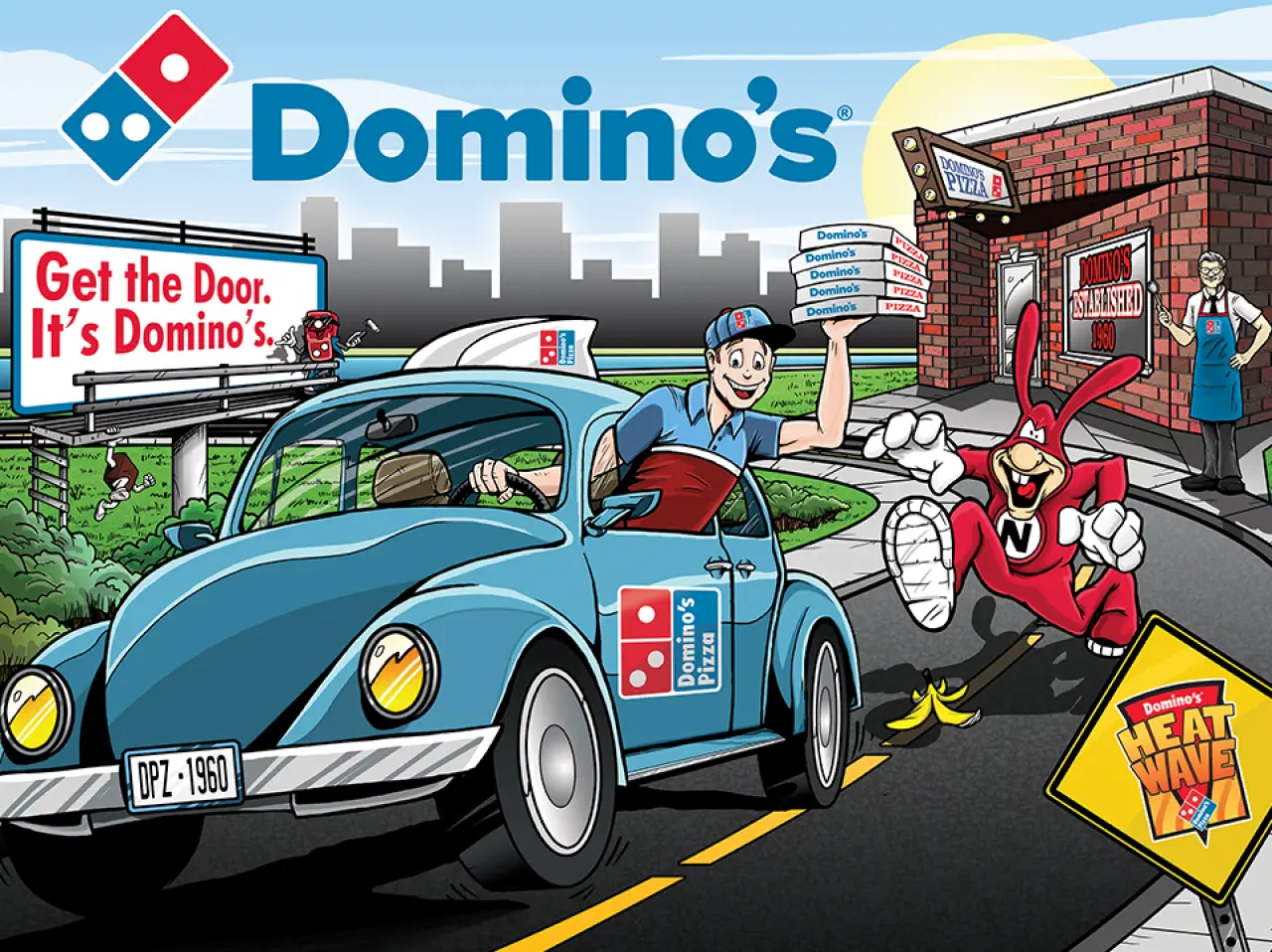 Domino's Spectacular Pinball Adventure by Spooky Pinball