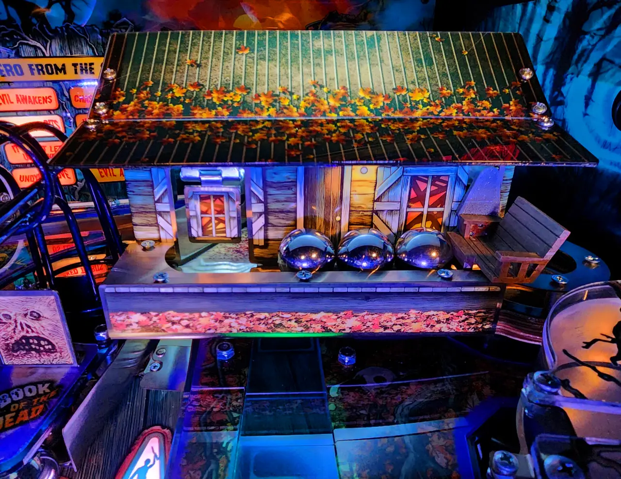 Evil Dead 2 official cabinet or playfield detail 6