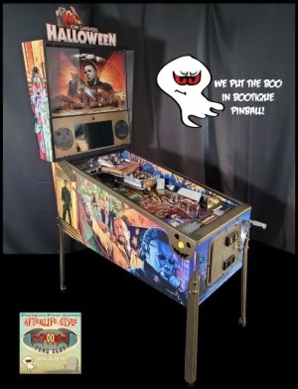 Halloween official cabinet or playfield detail 2