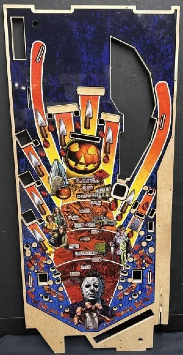 Halloween official cabinet or playfield detail 6