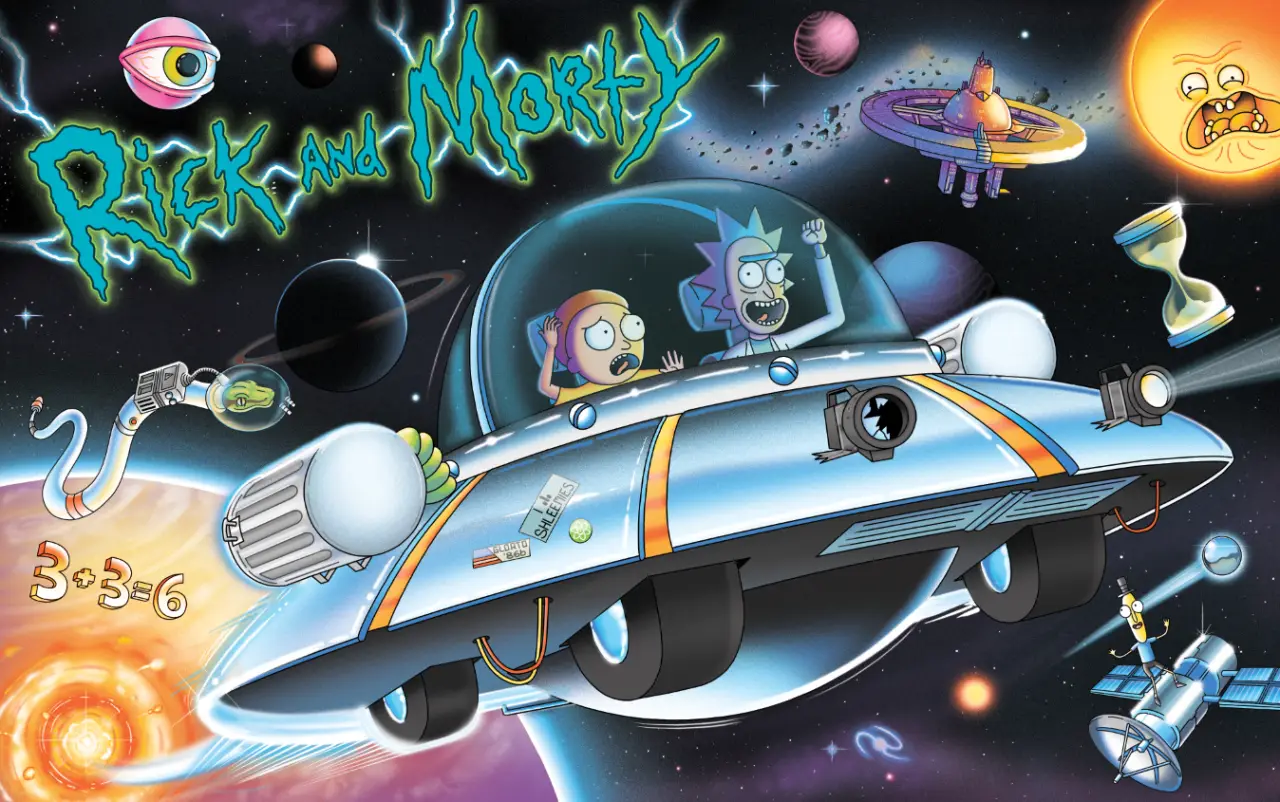 Rick and Morty by Spooky Pinball