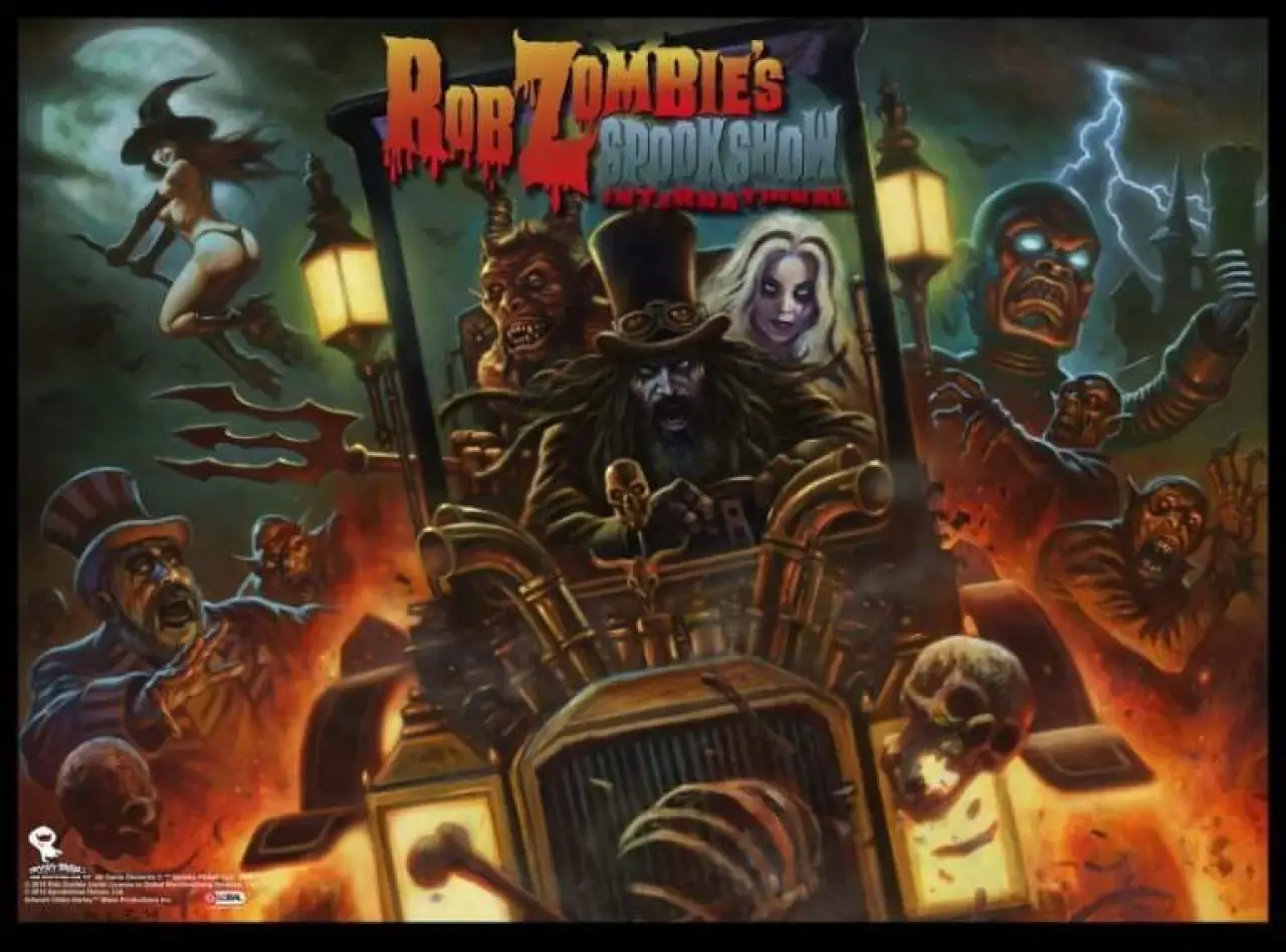 Rob Zombie's Spookshow International by Spooky Pinball