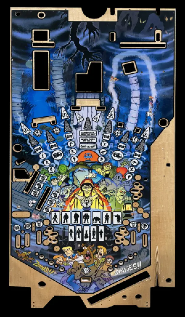 Scooby-Doo, Where Are You! official cabinet or playfield detail 5