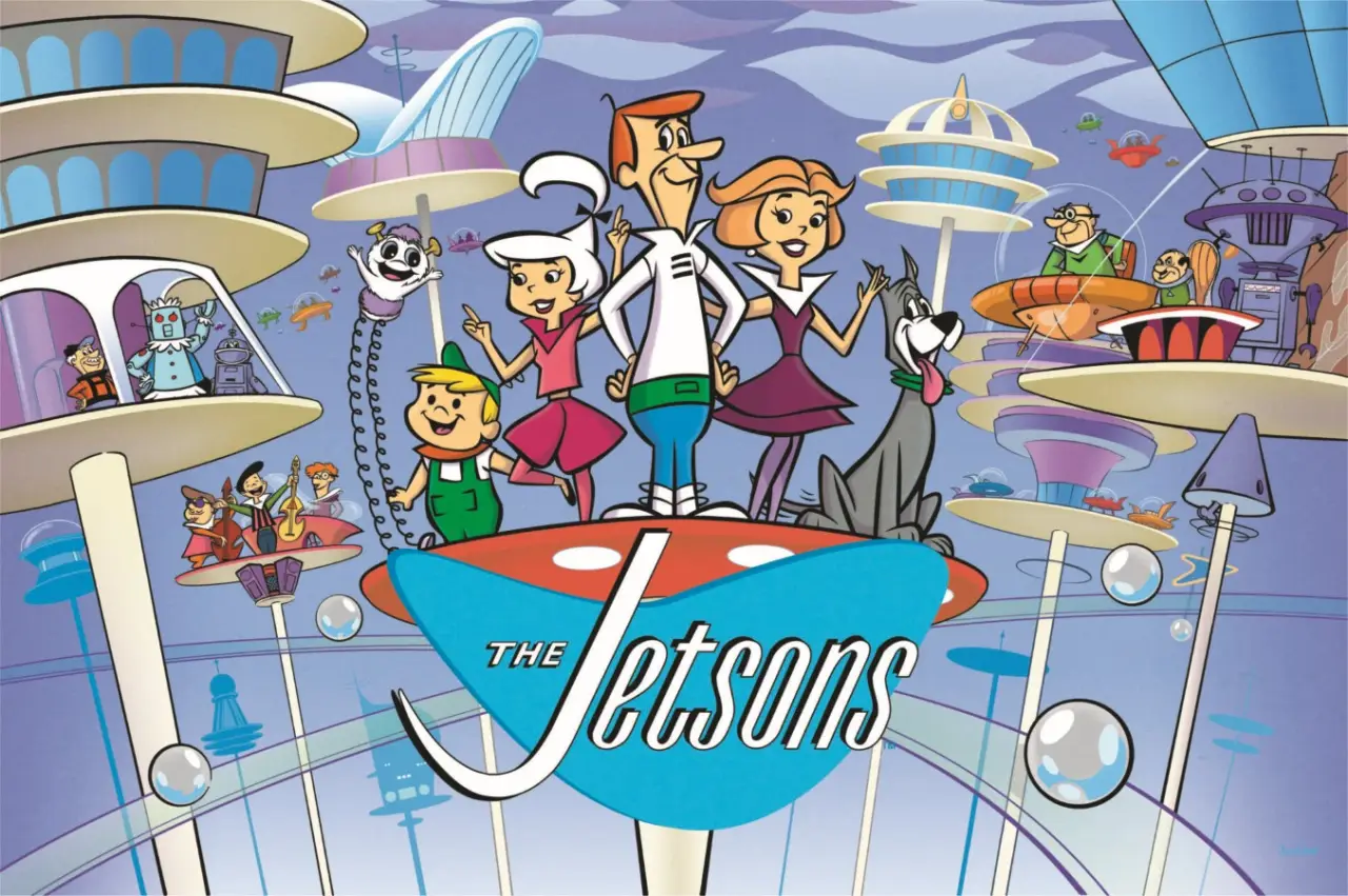 The Jetsons official cabinet or playfield detail 3