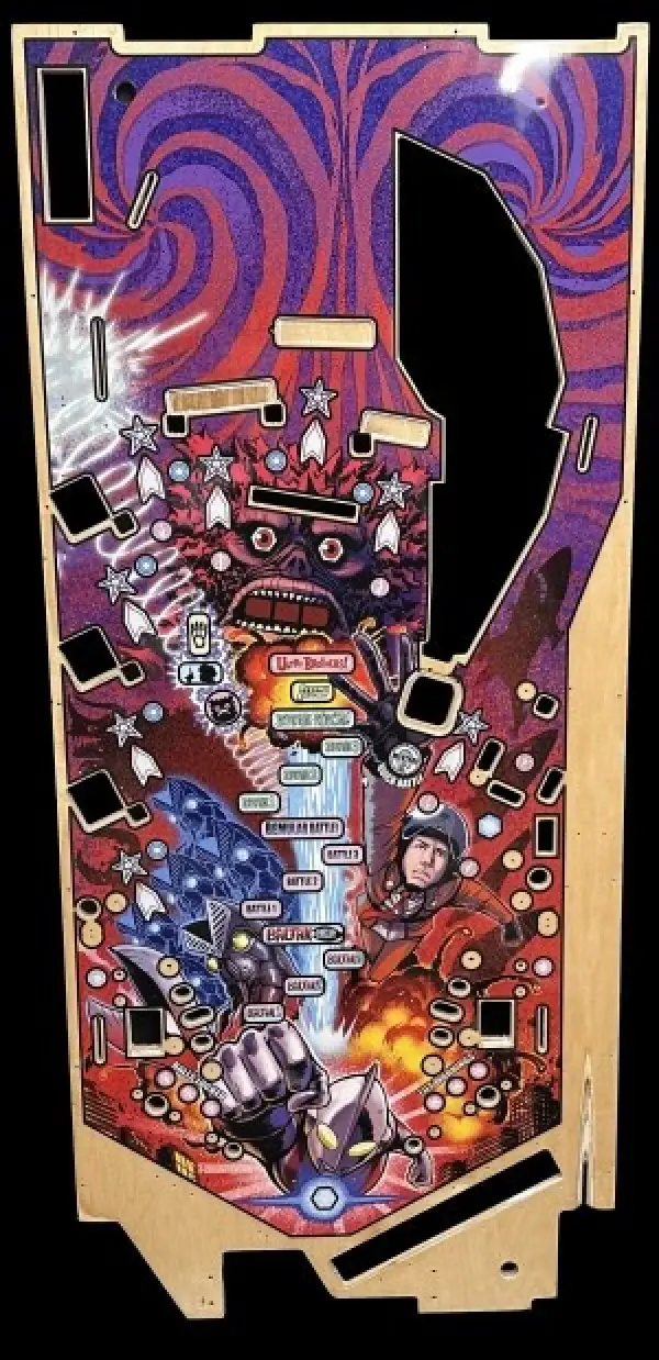 Ultraman: Kaiju Rumble official cabinet or playfield detail 6