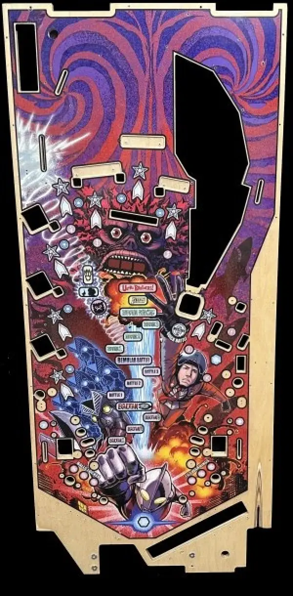 Ultraman: Kaiju Rumble official cabinet or playfield detail 5