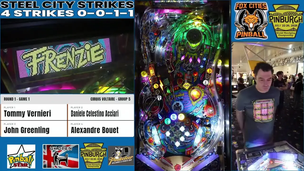 STEEL CITY STRIKES PINBALL TOURNAMENT | PINBURGH 2026 video thumbnail