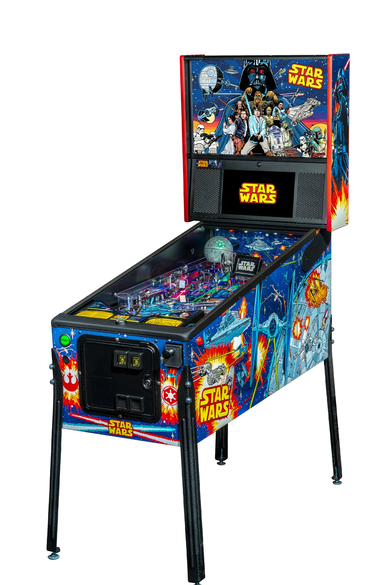 Stern Star Wars Comic Art Pro pinball machine