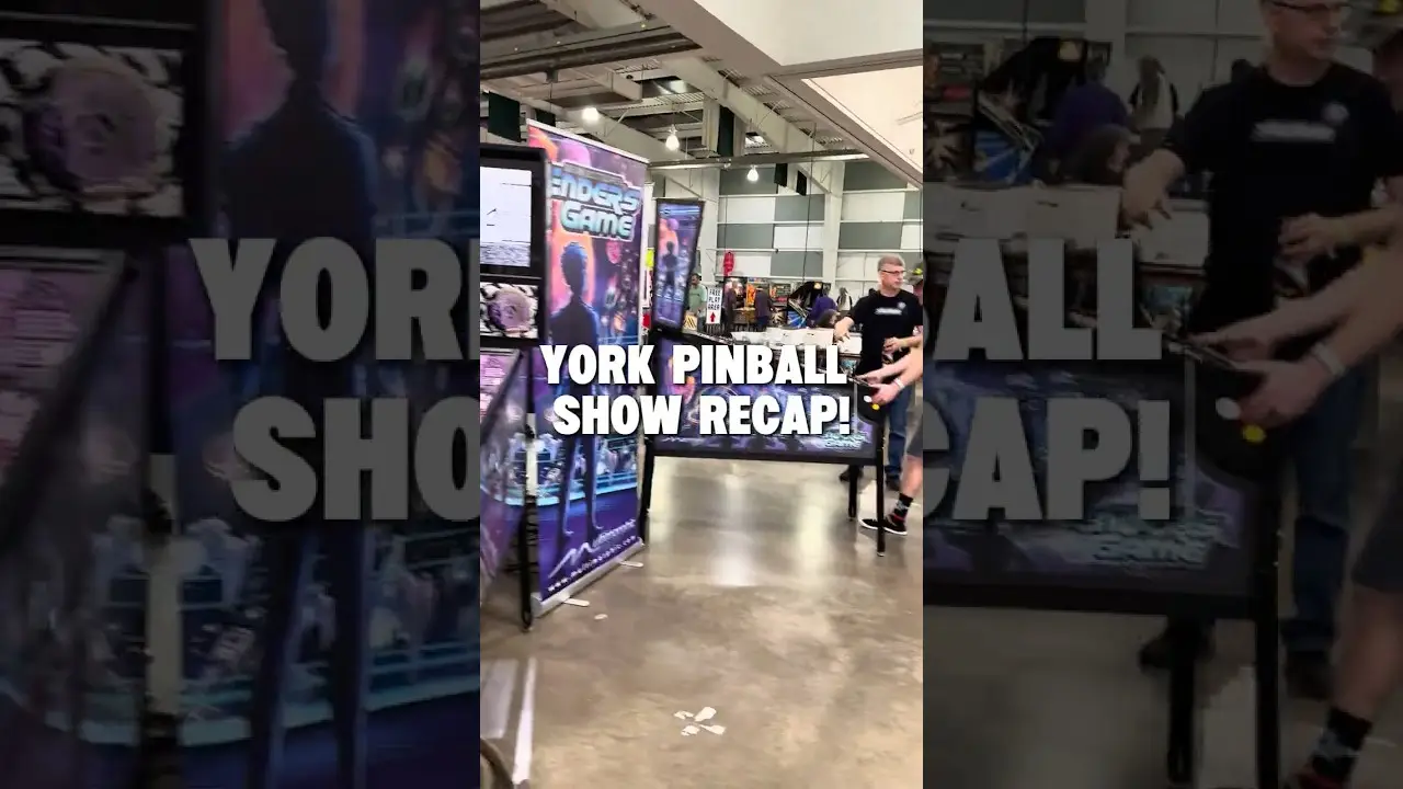 Thanks for hanging out at the York show! #pinball #dungeoncrawlercarl #endersgame video thumbnail