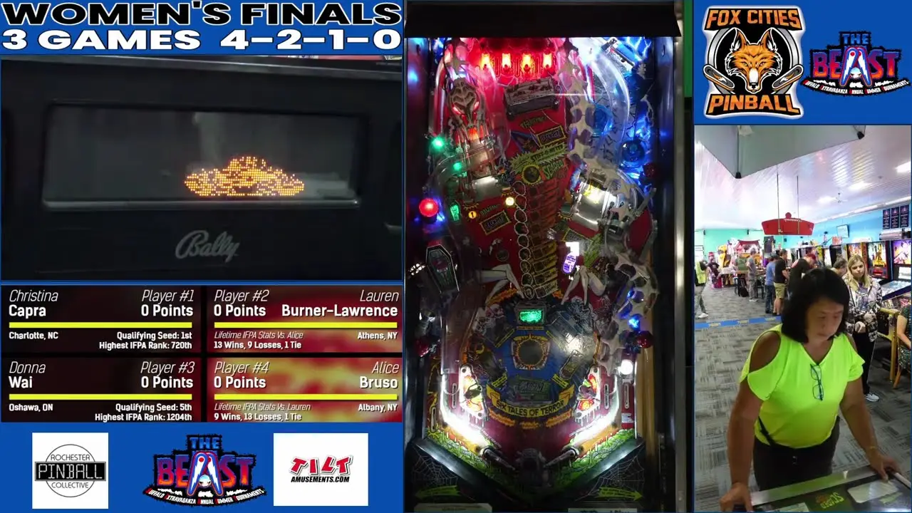 THE BEAST 2026 | WOMEN'S FINALS PINBALL TOURNAMENT video thumbnail