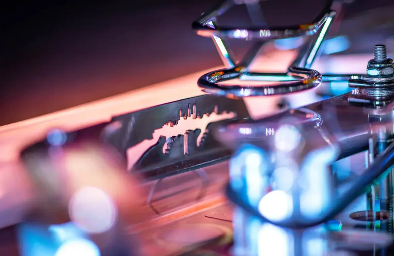 The Godfather pinball official cabinet or playfield detail 5