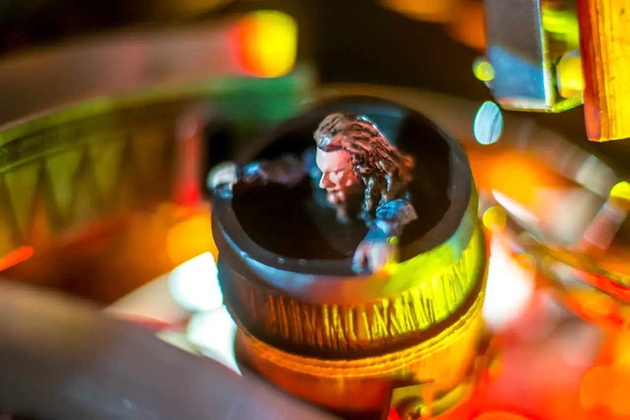 The Hobbit pinball official cabinet or playfield detail 6