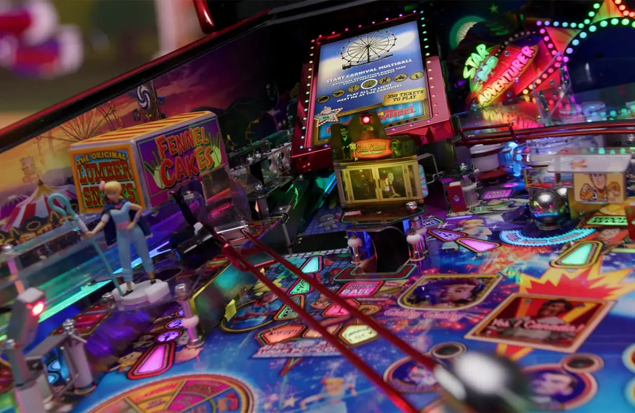 Toy Story 4 pinball official cabinet or playfield detail 8