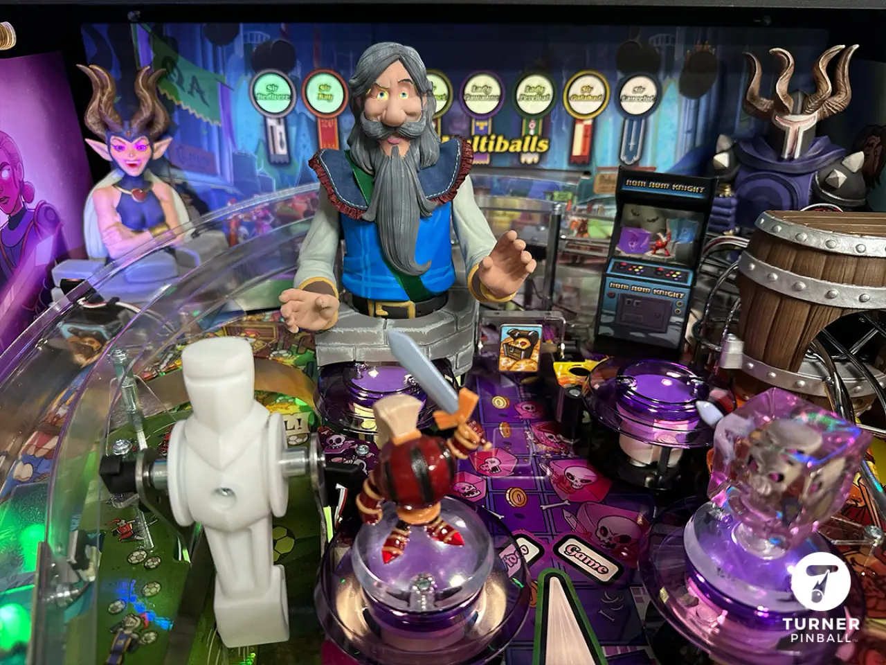 Merlin's Arcade official cabinet or playfield detail 5